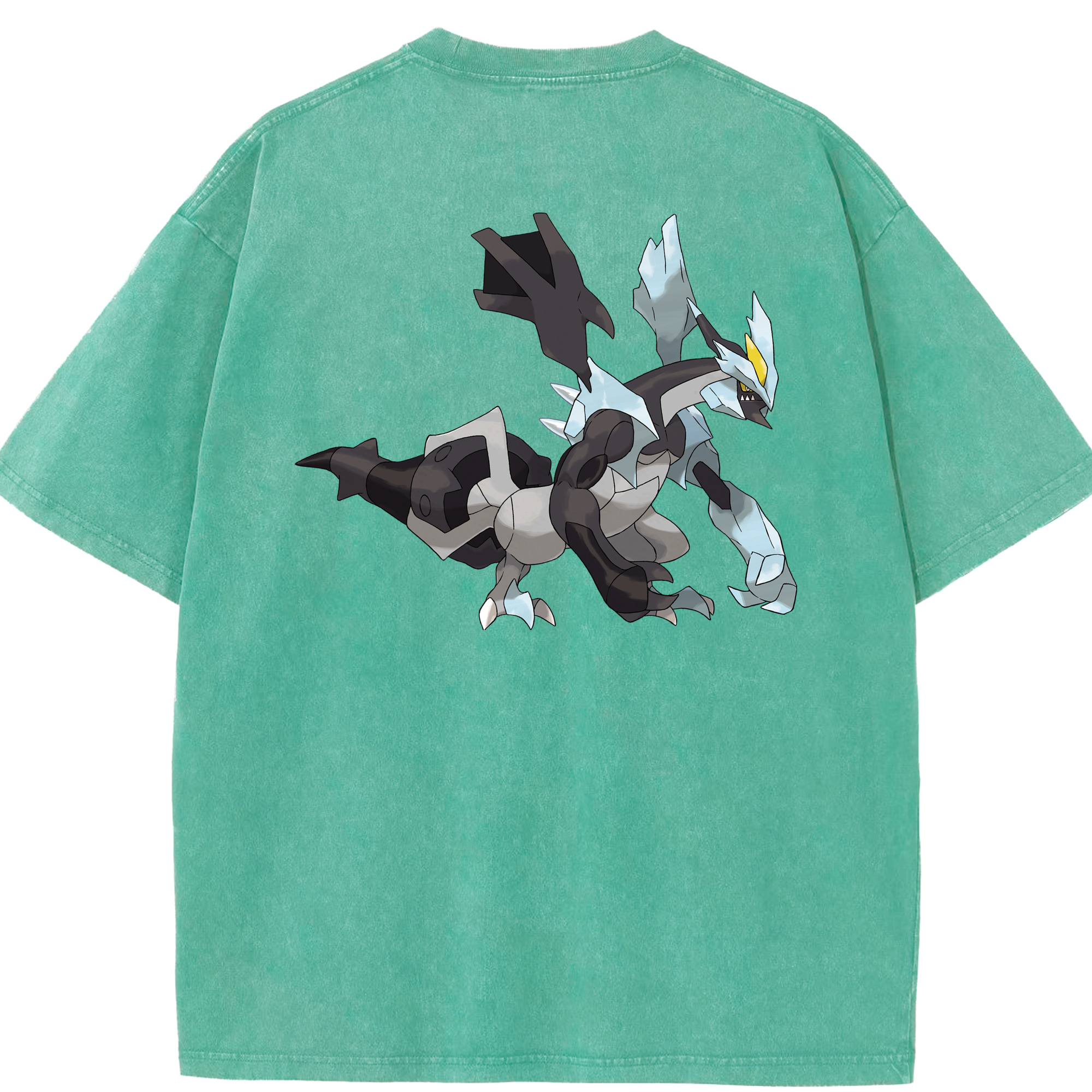 （画像用） ポケットモンスター Pokémon 綿100% ヴィンテージ風 半袖Tシャツ（背面プリント）